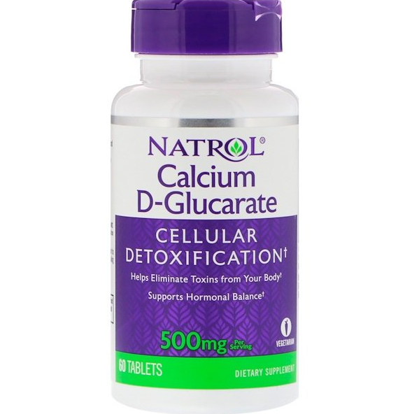 Natrol، كالسيوم D-Glucarate ، 500 مجم ، 60 قرصًا