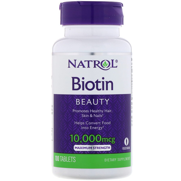 biotin extra و natural factors biotin
