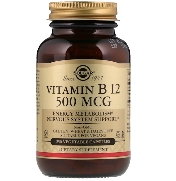 Solgar vitamin b12 500 mcg