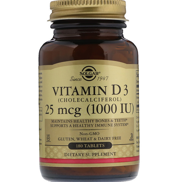 Solgar vitamin d3 cholecalciferol