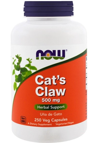 Now Foods، Cat's Claw ، 500 مجم ، 250 كبسوله نباتيه